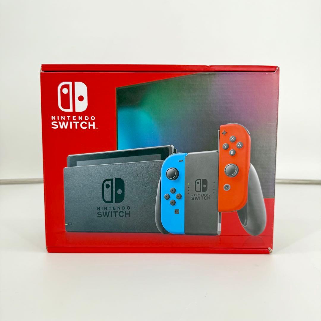 新品 Nintendo Switch 本体 青赤 Joy-Con