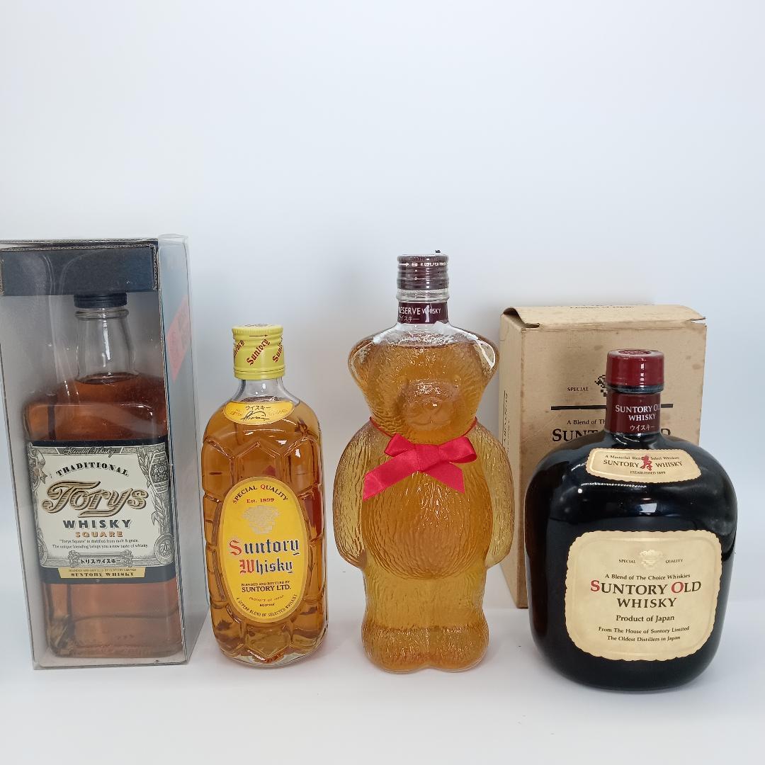 Suntory サントリー 4本まとめ ウイスキー トリス OLD