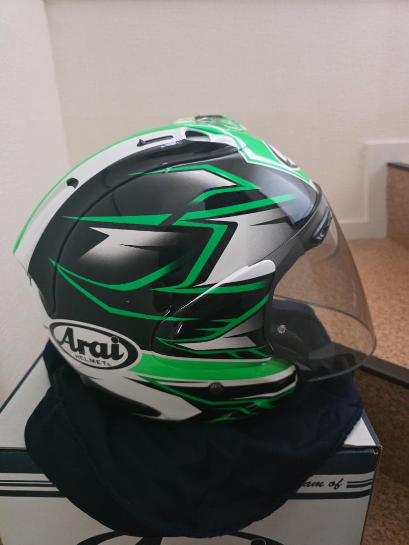 Arai VZ-RAM ゴーストグリーン XL 綺麗