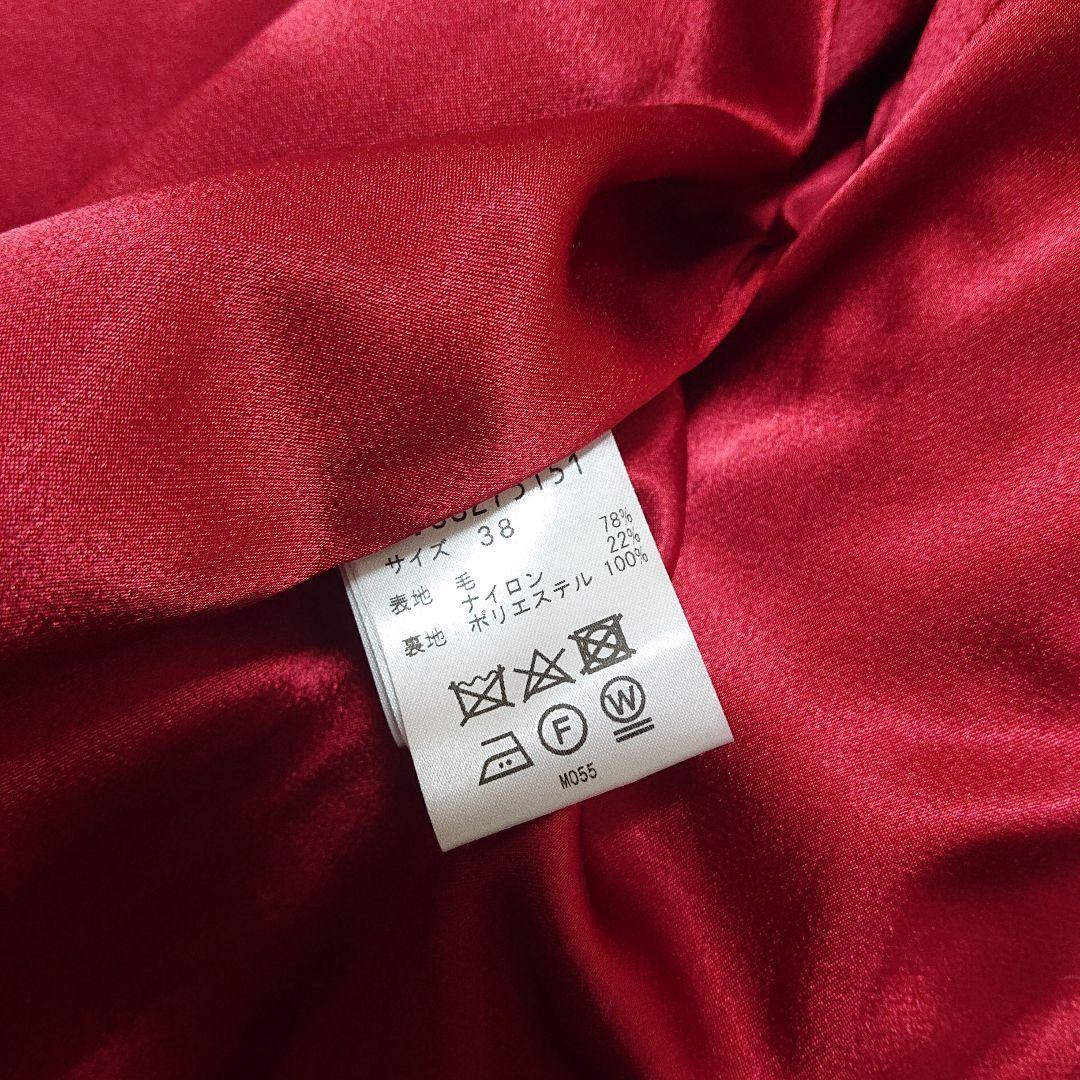 VIVIENNE TAM チェック柄 ロングコートボリューム感 毛足長