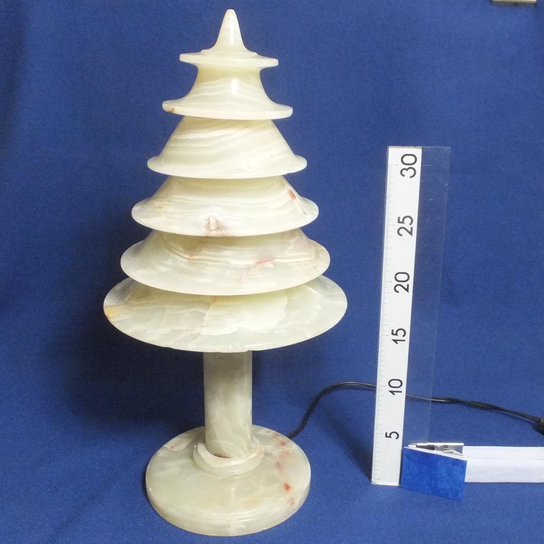 「Koharu様」大理石　インテリアライト　ツリー形