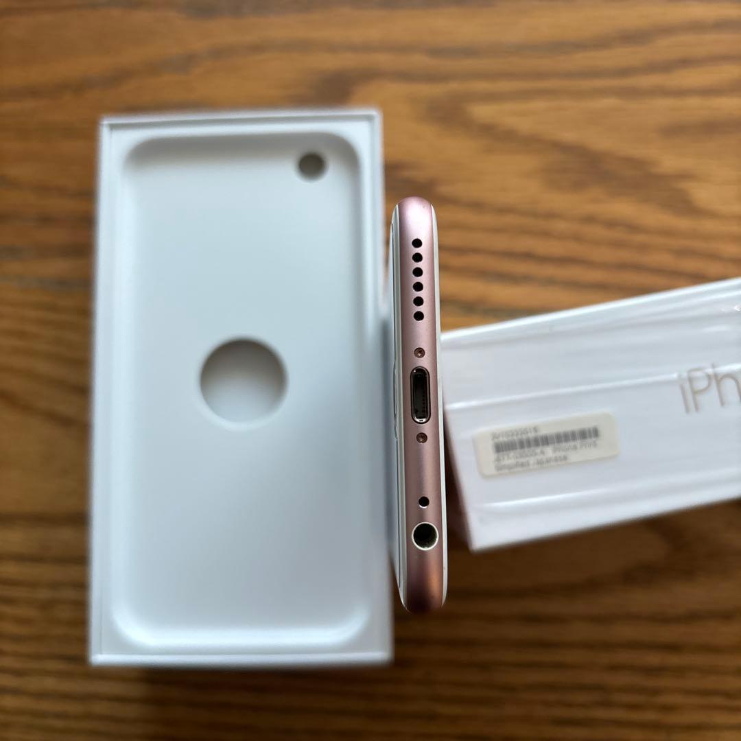 【美品】iPhone 6S 64GB ローズゴールド