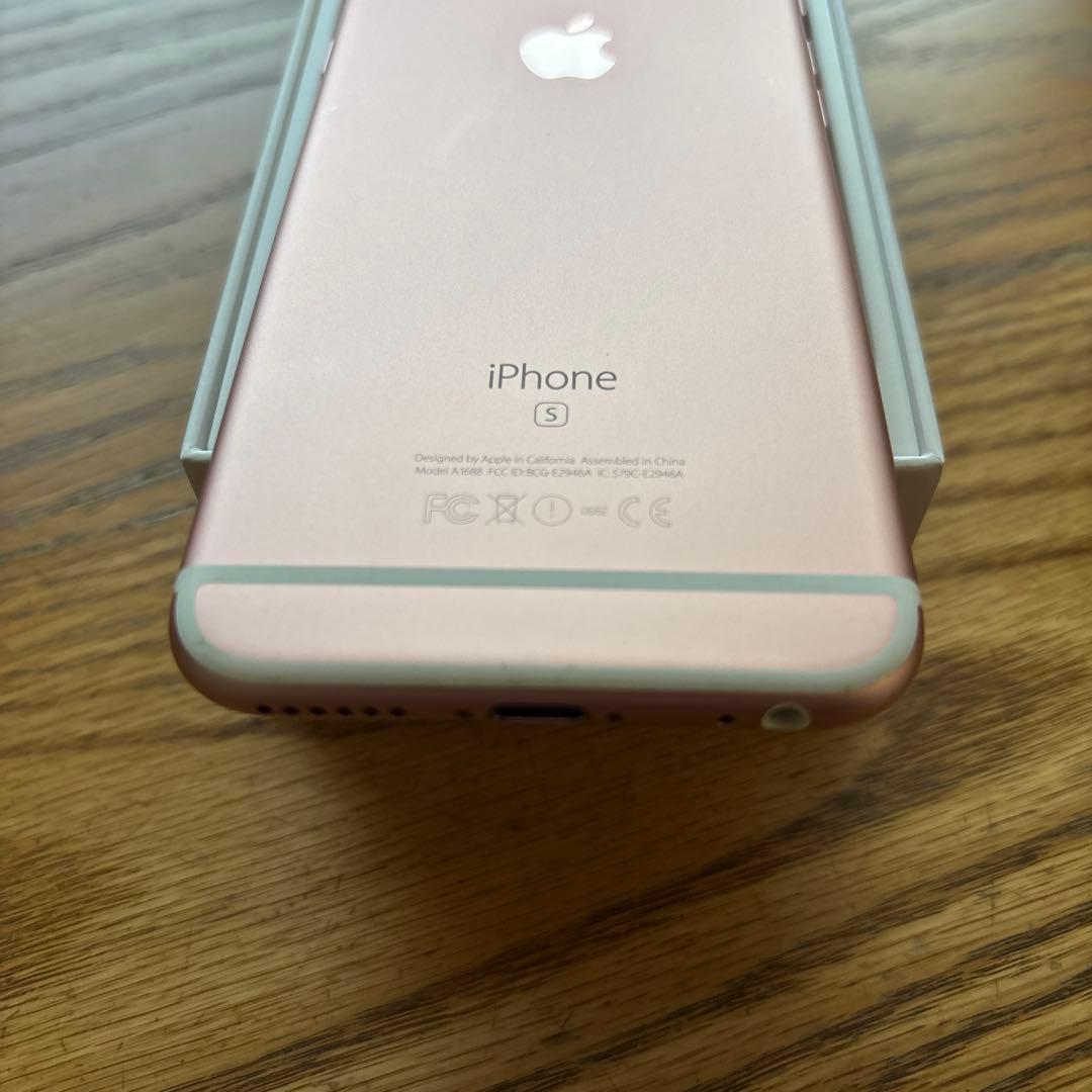 【美品】iPhone 6S 64GB ローズゴールド