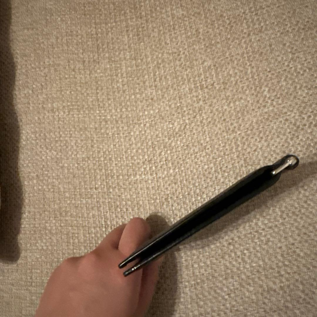 SAINT LAURENT ブラックマネークリップ