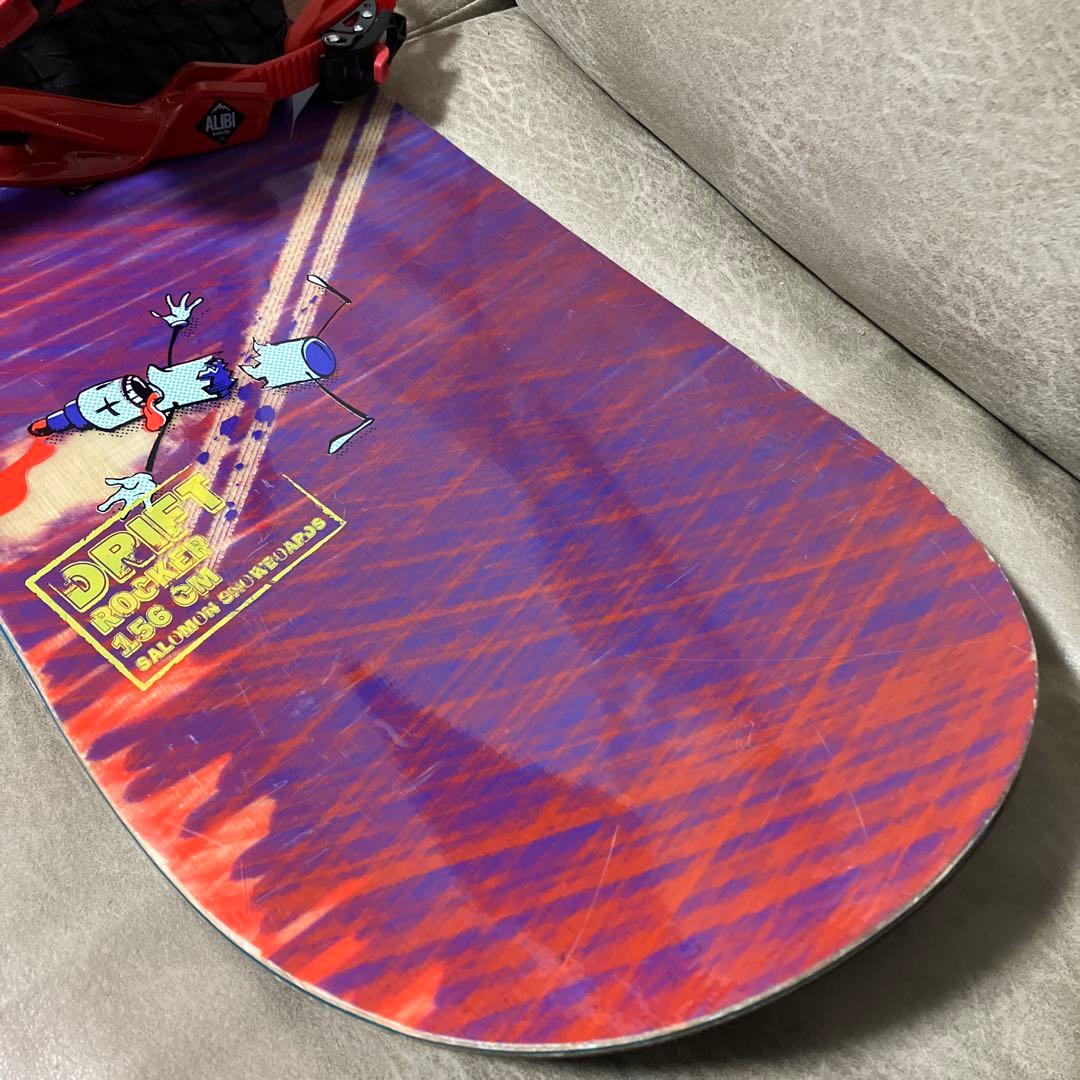 SALOMON DRIFT ROCKER 156×SALOMON ALIBI M