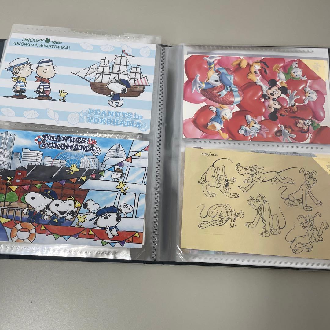 ディズニー　スヌーピー ポストカードセット