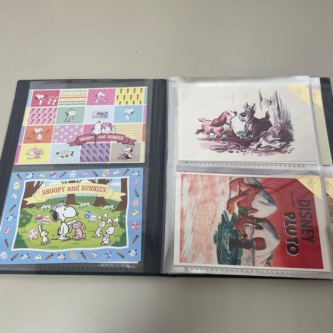 ディズニー　スヌーピー ポストカードセット