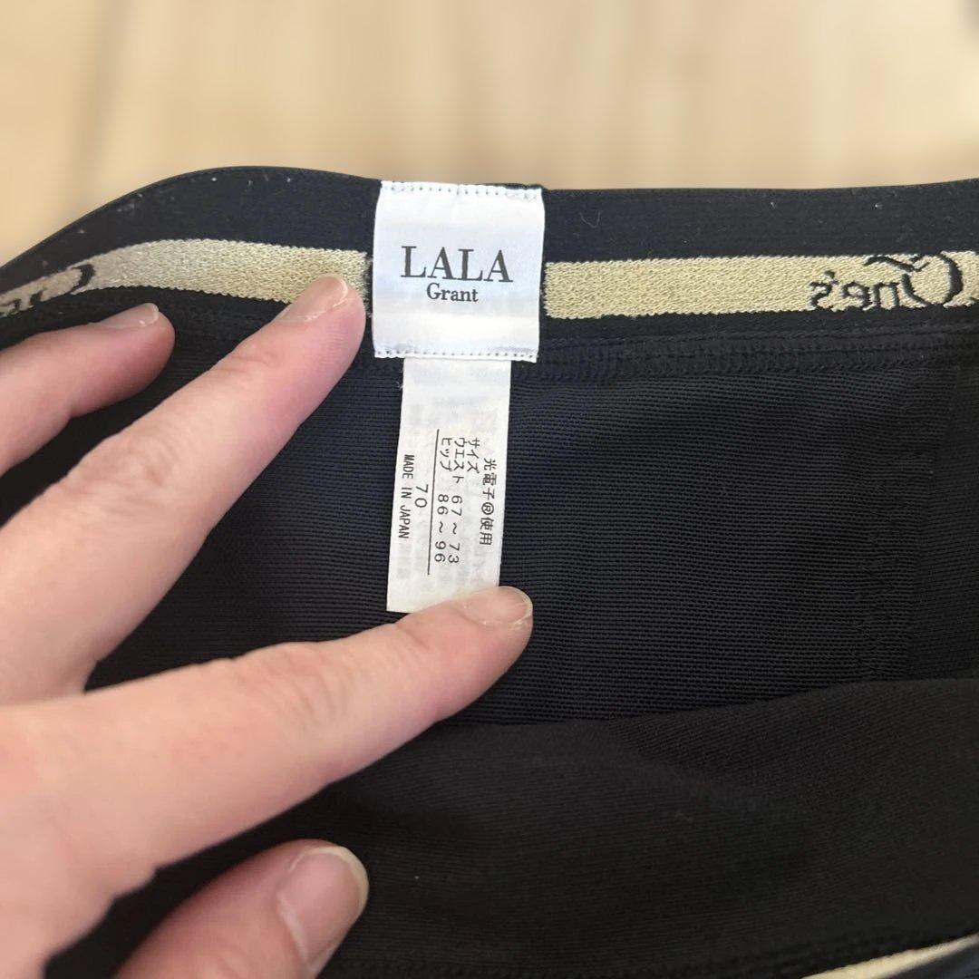 LALA Grant ブラックレギンス M