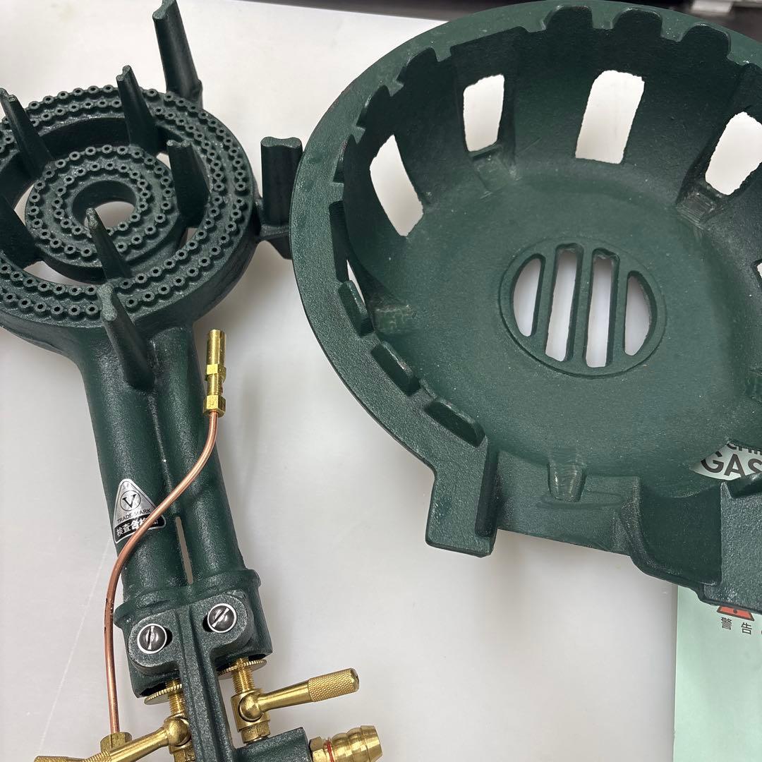 都市ガスTS-210P ガスバーナー　下枠有りタチバナ製作所　種火付き