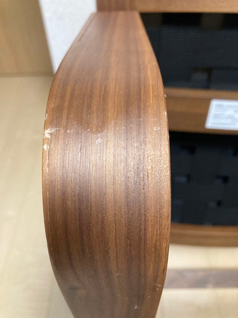 無印良品　リビングでもダイニングでもつかえるソファチェア・ウォールナット材