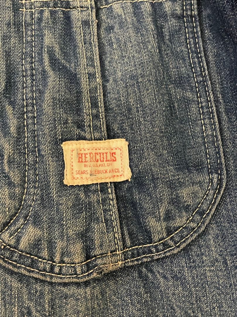 50s 60s HERCULES ヘラクレス USA デニム カバーオール