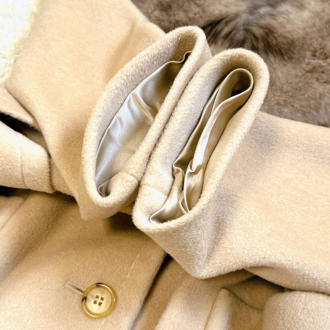 極美品✨マックスマーラ　銀タグ　マニュエラ　ロングコート　大きいサイズ　42