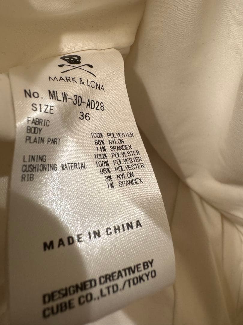 極美品！！MARK & LONA マークアンドロナ ロゴ　ブルゾン　アウター　S