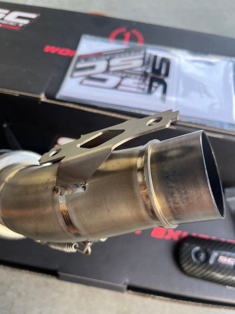 zx-6r用SC PROJECT カーボンファイバー マフラー