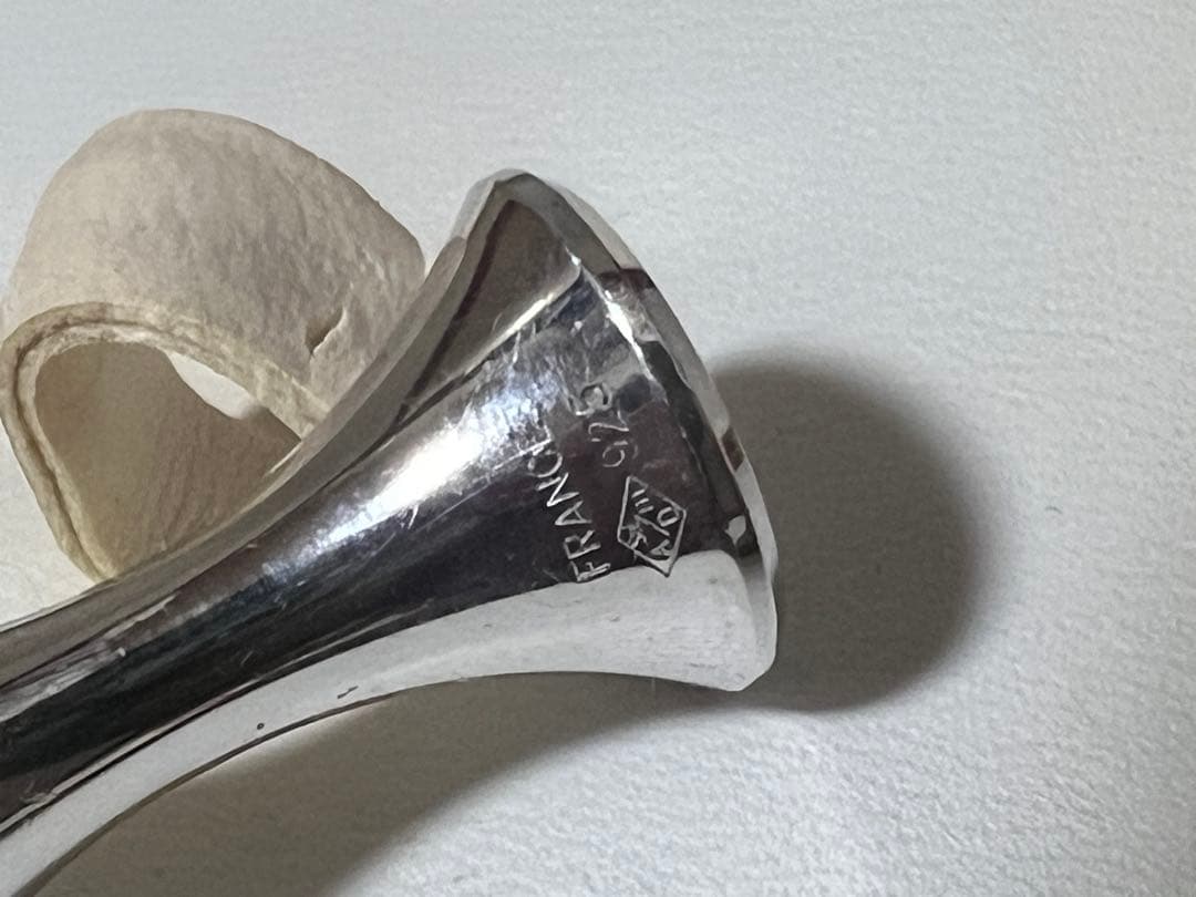 値下げカルティエ シルバーカフリンクス　Cartier silver cuffs