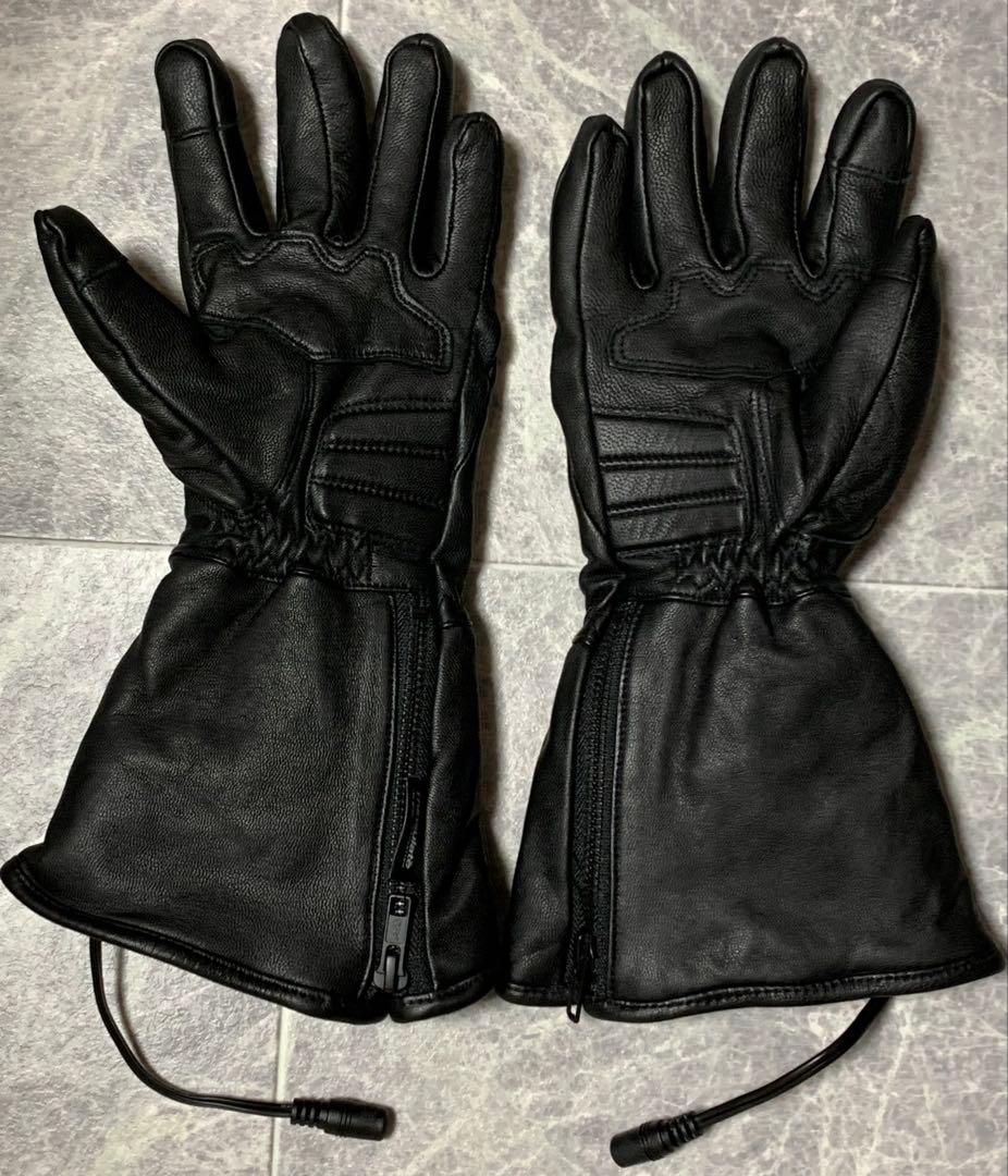 Heat Master 12V ヒートレザーグローブ type-1 サイズ:L