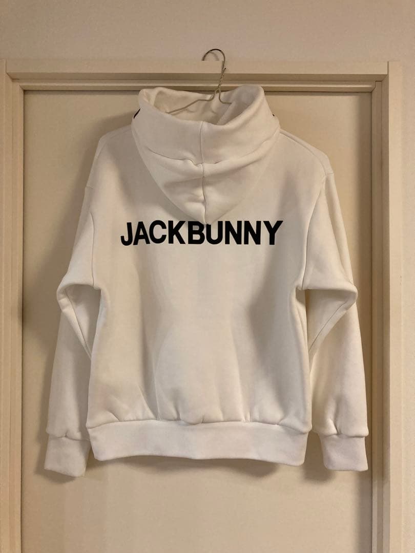 JACK BUNNY ホワイト パーカー