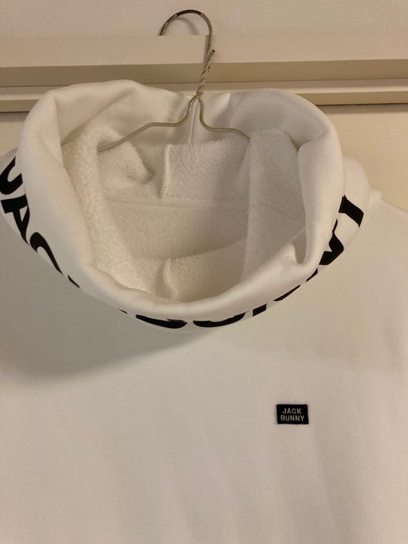 JACK BUNNY ホワイト パーカー