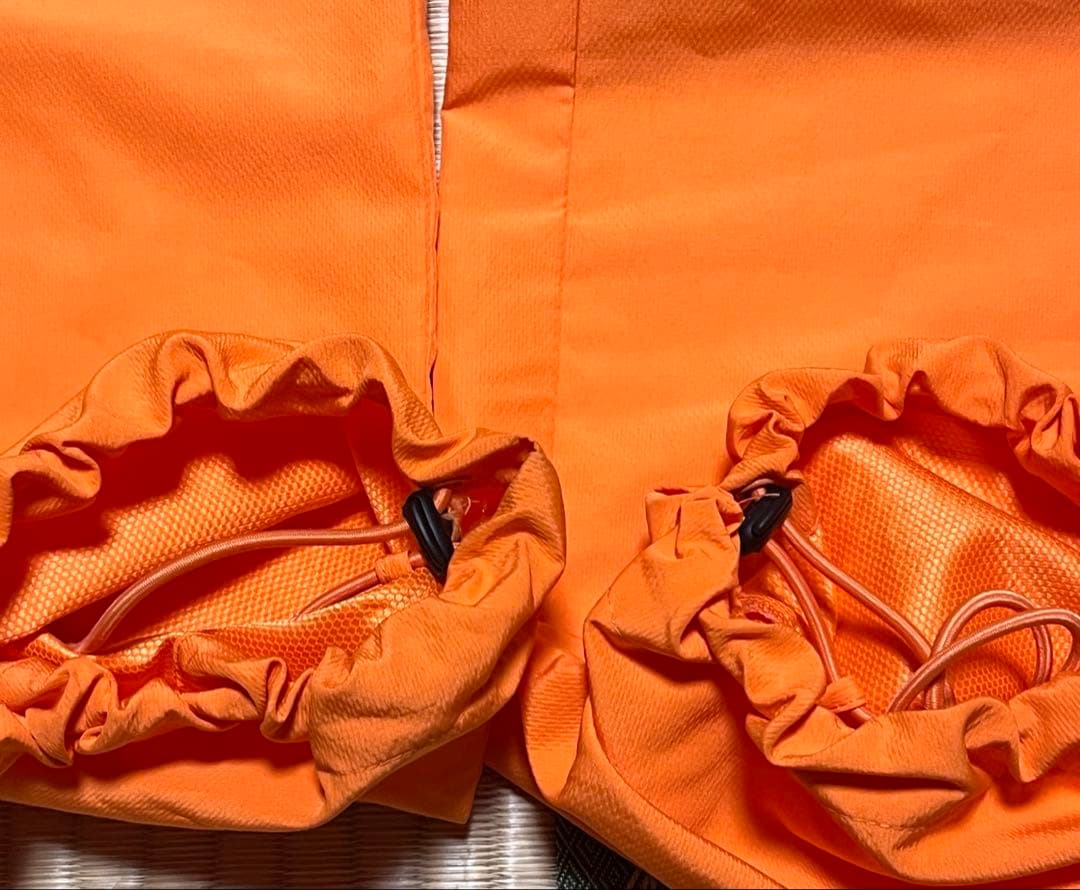 00s NIKE ナイロンカーゴパンツ バギー オレンジ ワイド テック y2k