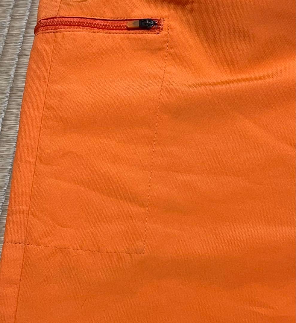 00s NIKE ナイロンカーゴパンツ バギー オレンジ ワイド テック y2k