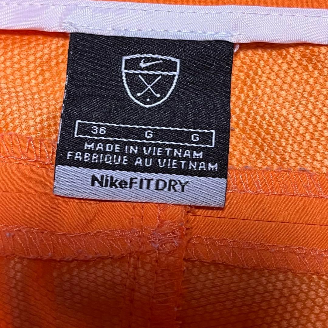 00s NIKE ナイロンカーゴパンツ バギー オレンジ ワイド テック y2k