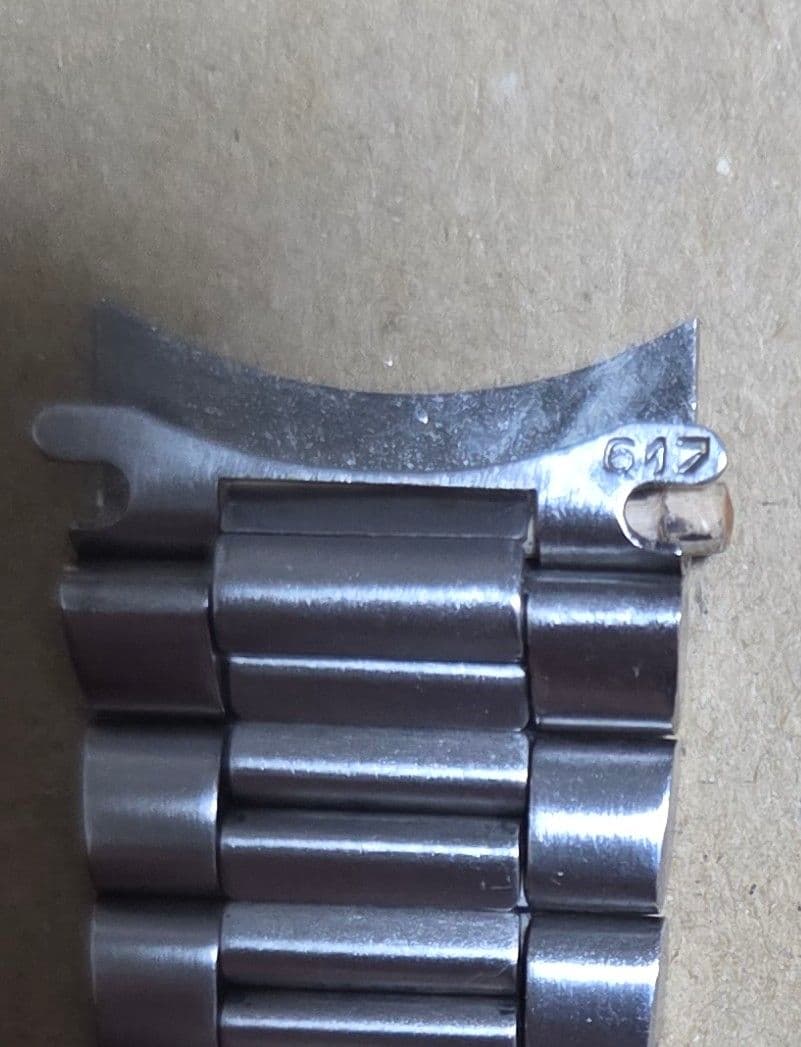 オメガ ステンブレス Ref.1125全長約17cm, ff/617・19mm③