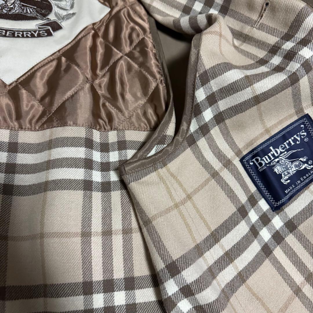 Burberrys ステンカラーコート　ライナー付き　タータンチェック