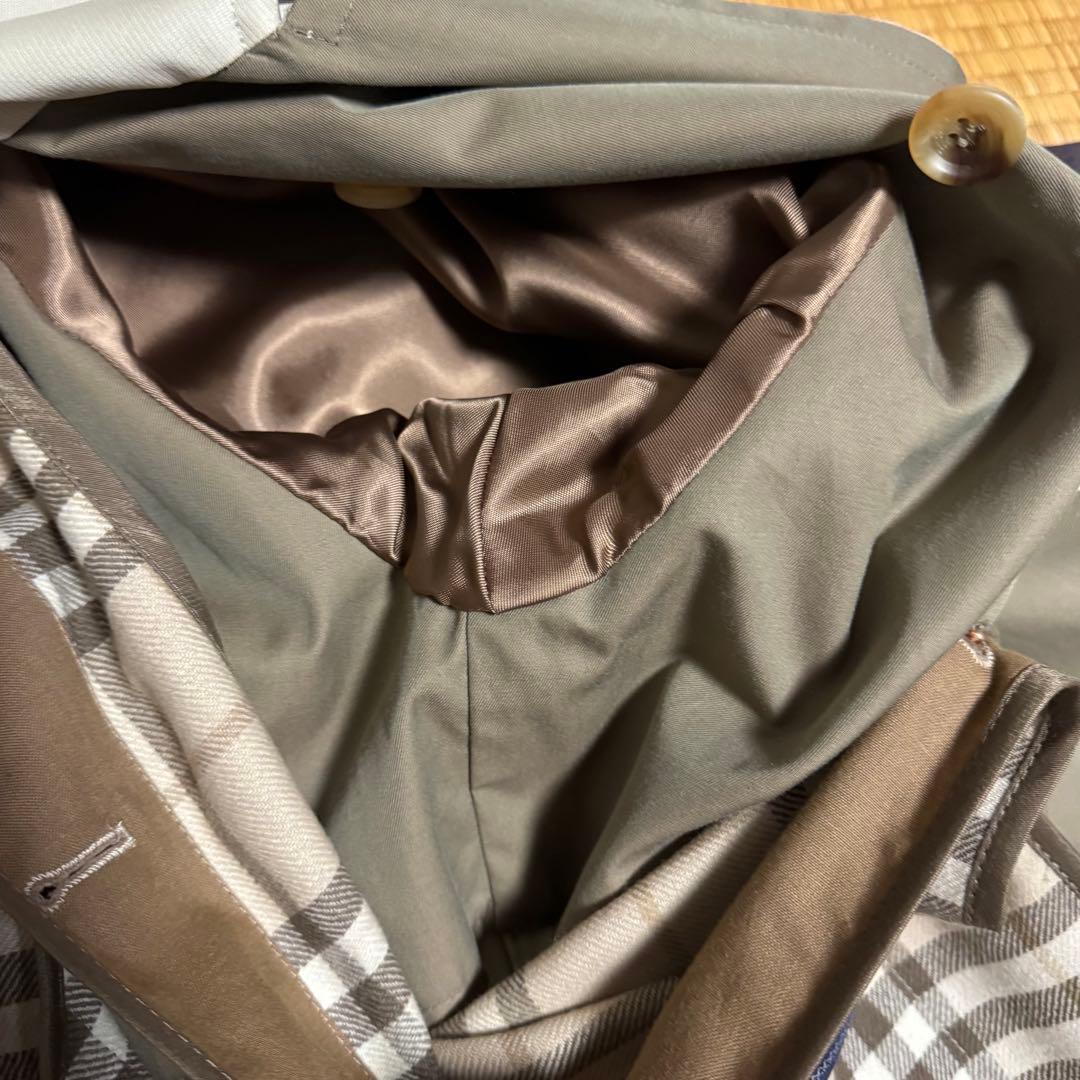 Burberrys ステンカラーコート　ライナー付き　タータンチェック