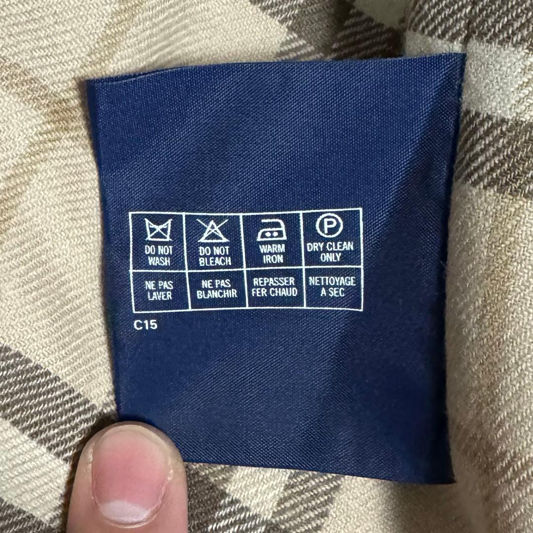 Burberrys ステンカラーコート　ライナー付き　タータンチェック