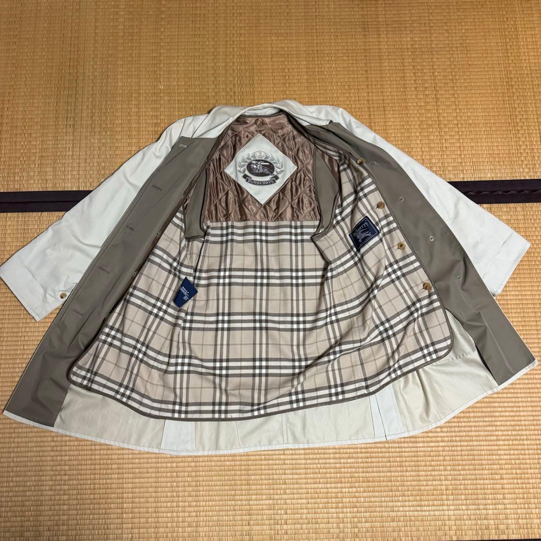 Burberrys ステンカラーコート　ライナー付き　タータンチェック