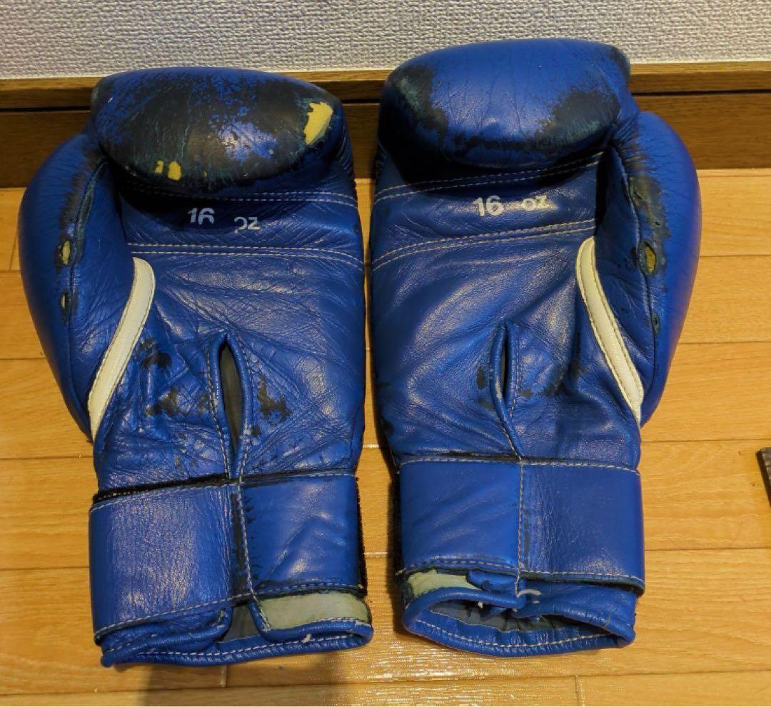 Winning ボクシンググローブ 16 oz 青（最終価格）