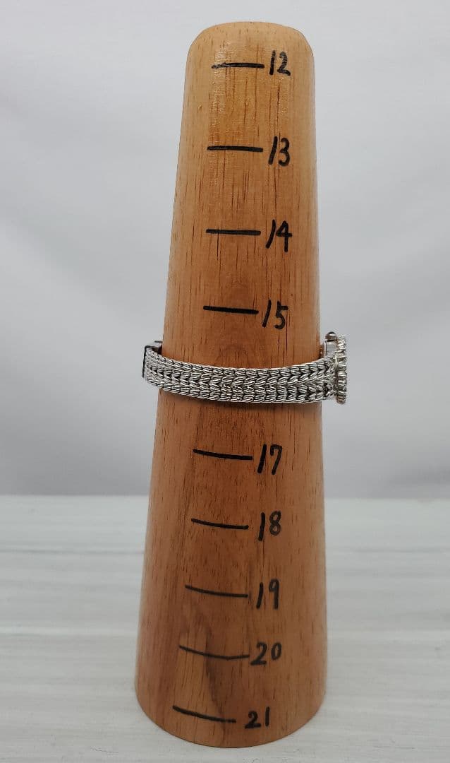 ウォルサム ダイヤベゼル 1Pダイヤ SV925 　レディース　時計　不動　銀製