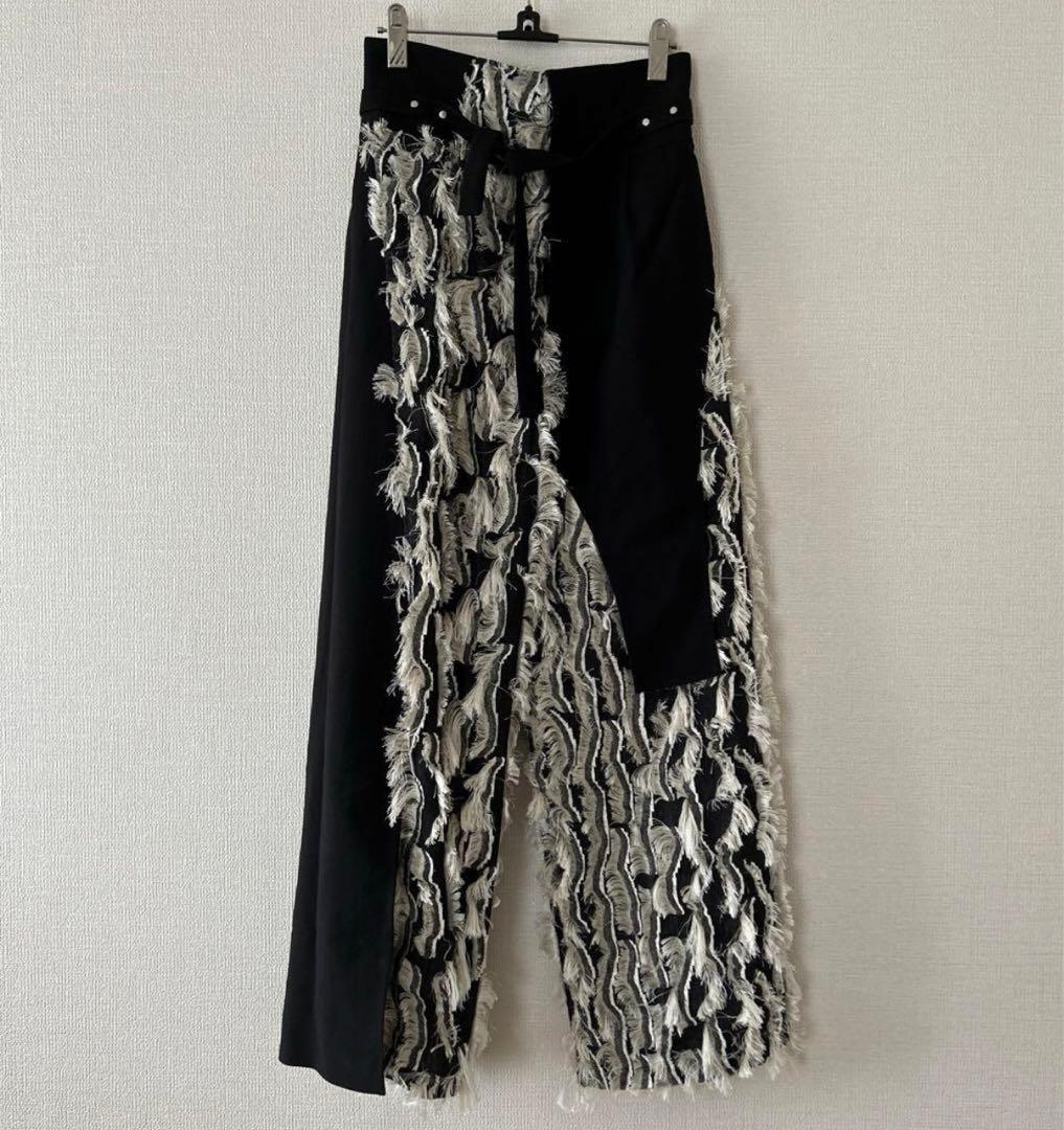 UNITED TOKYO 2021SSコレクション　マーブルジャガードパンツ