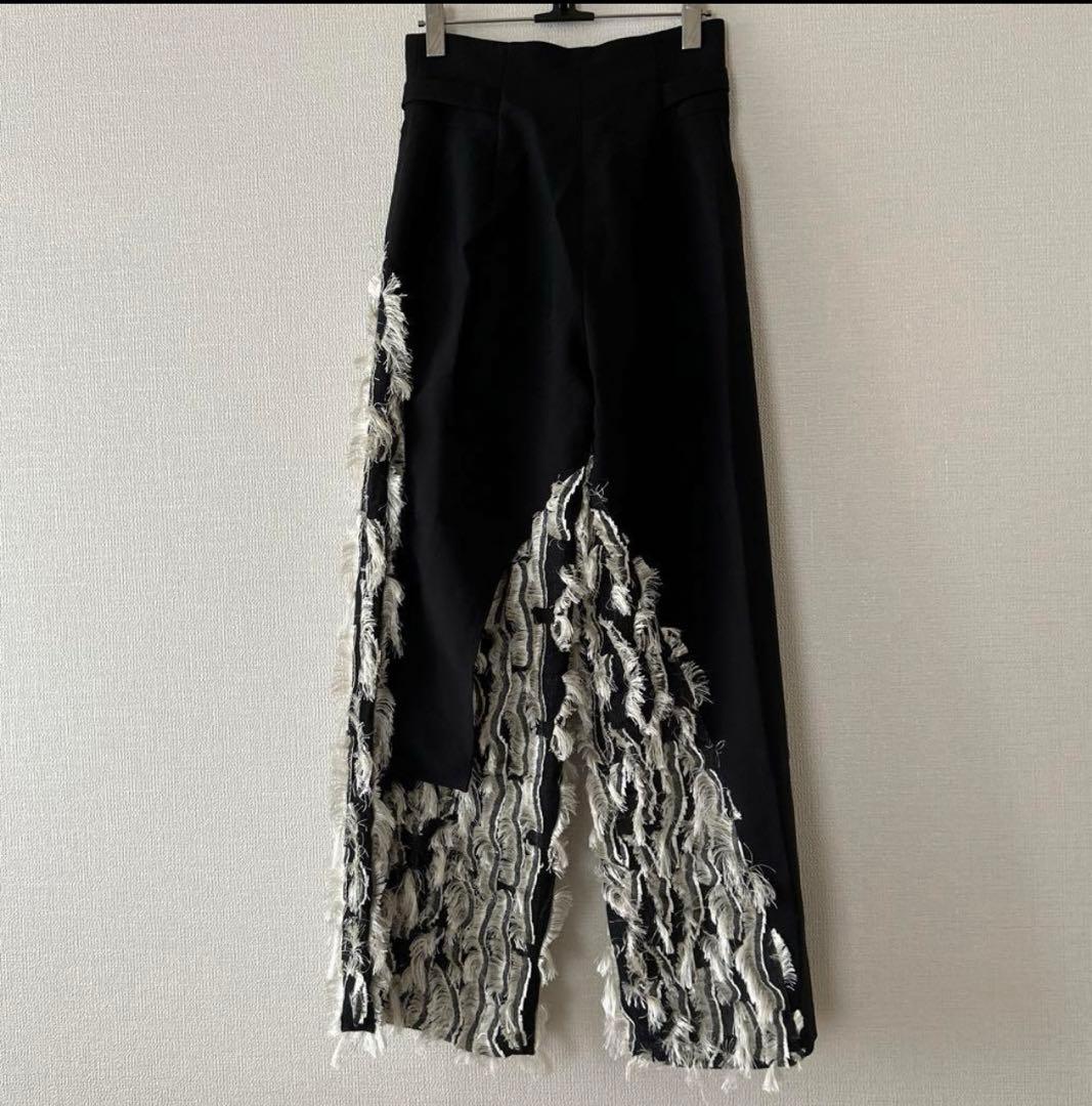 UNITED TOKYO 2021SSコレクション　マーブルジャガードパンツ