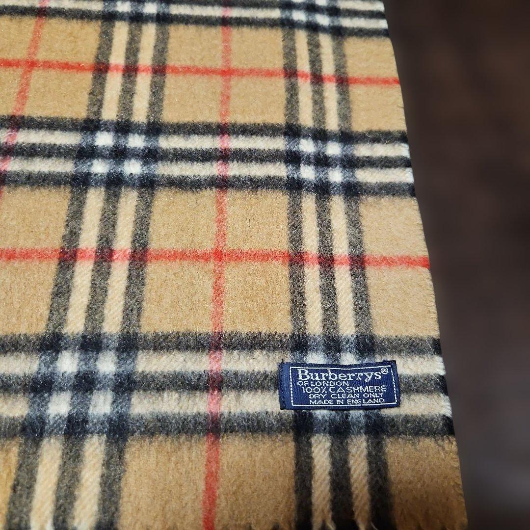 BURBERRY　バーバリー　カシミヤマフラー