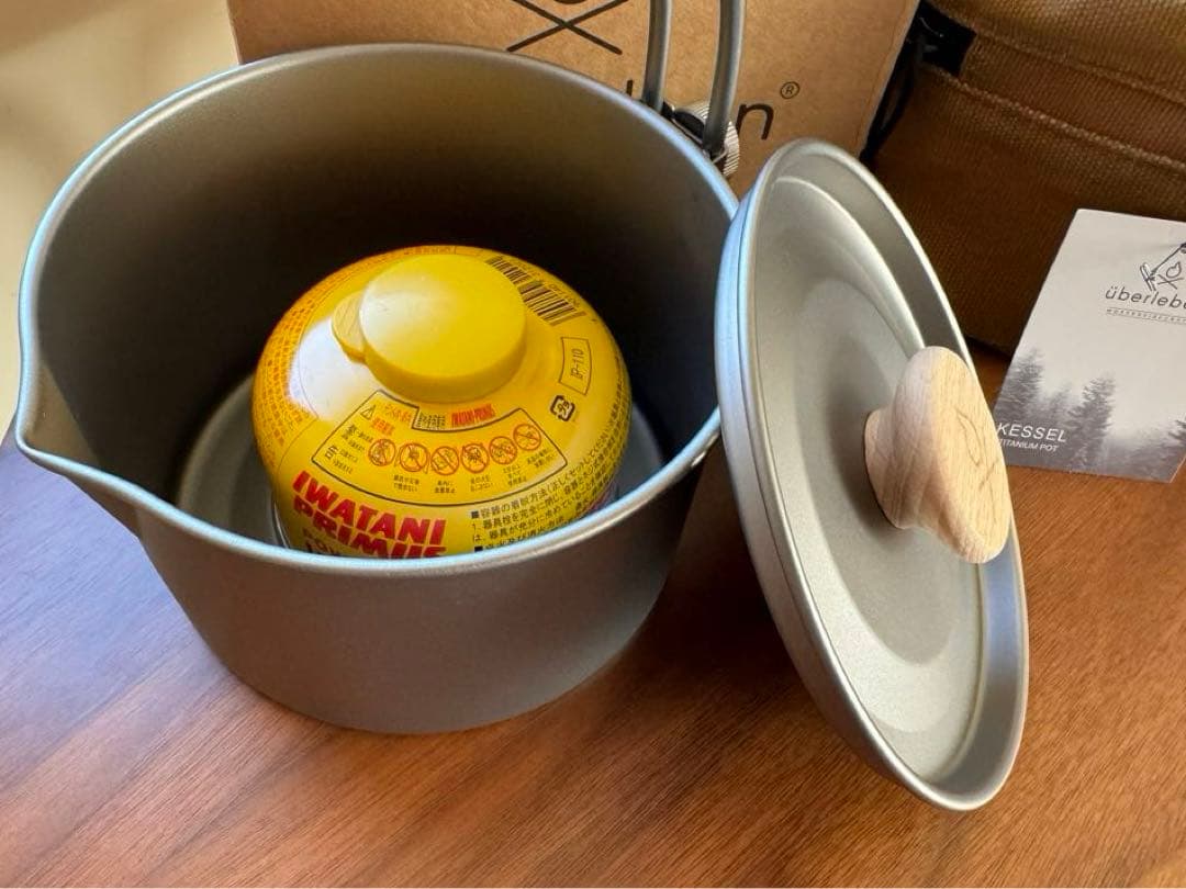 ウーバーリーベン Uberlebenケッセルポット チタン