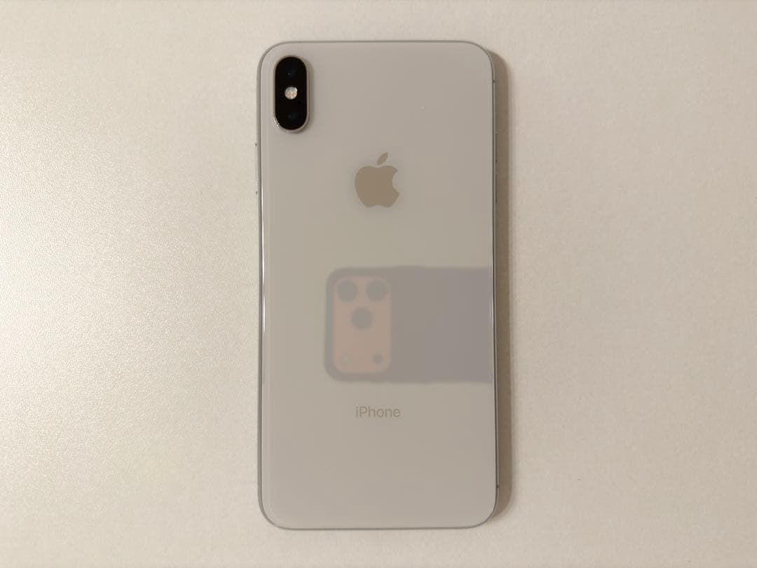 【美品】iPhone XS Max 64GB シルバー SIMフリー