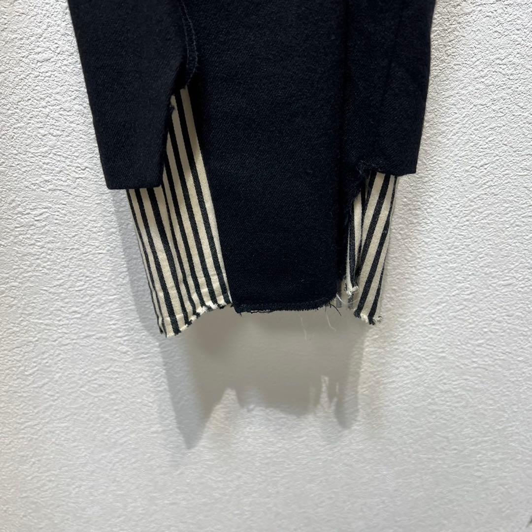 希少 美品 ベッドフォード ウール ストライク レイヤード デザイン パンツ 1