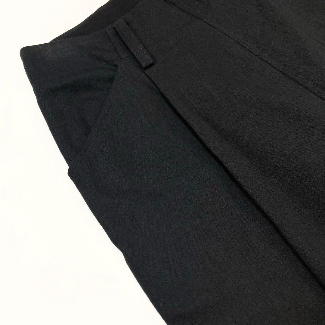 Y's ワイズ ソフト コットンツイル ジョッパーズパンツ 黒1