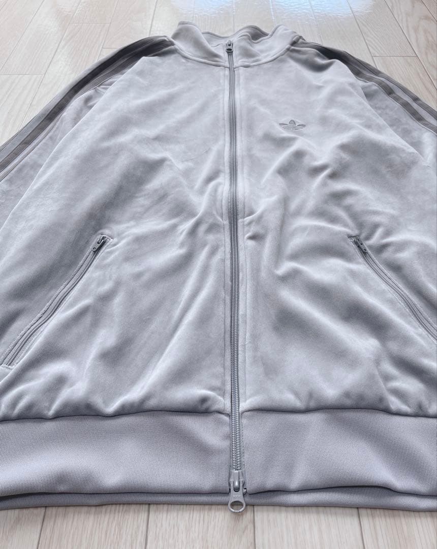 ベロア アディダスオリジナル ベッケンバウアー トラックジャケット ジャージ