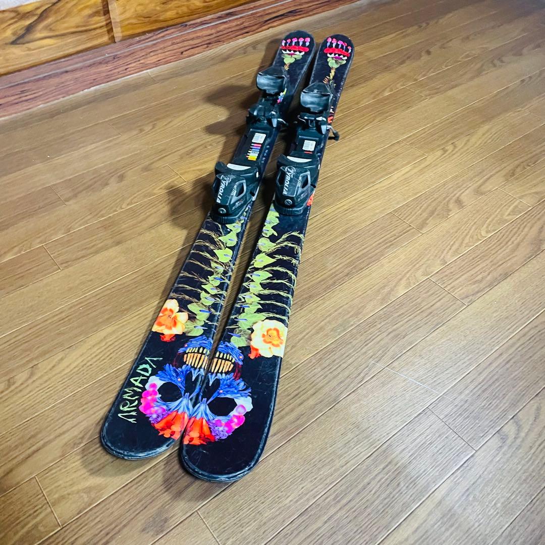 ARMADA ジュニア フリースタイル スキー板 115cm ビンディング付き