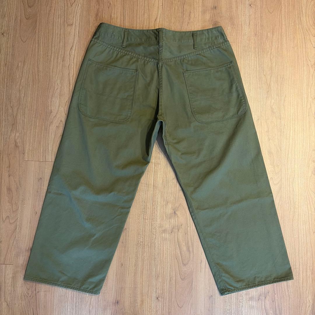 美品　日本製　BRÚ NA BÓNNE ピーターパンツ　オリーブ