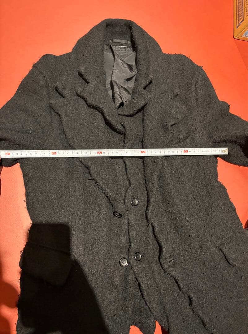 美品 ウール縮絨セットアップ 2022 AW 黒 M 縮絨 ノマド期 PLUS
