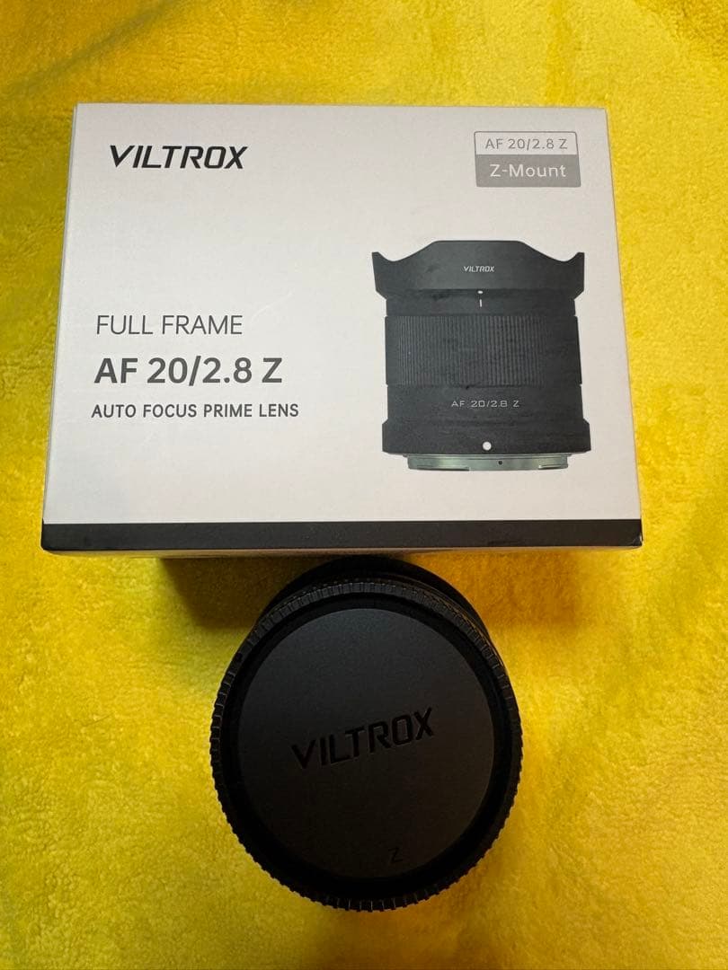 【新品同様】VILTROX AF 20/2.8 フルサイズ Z レンズ