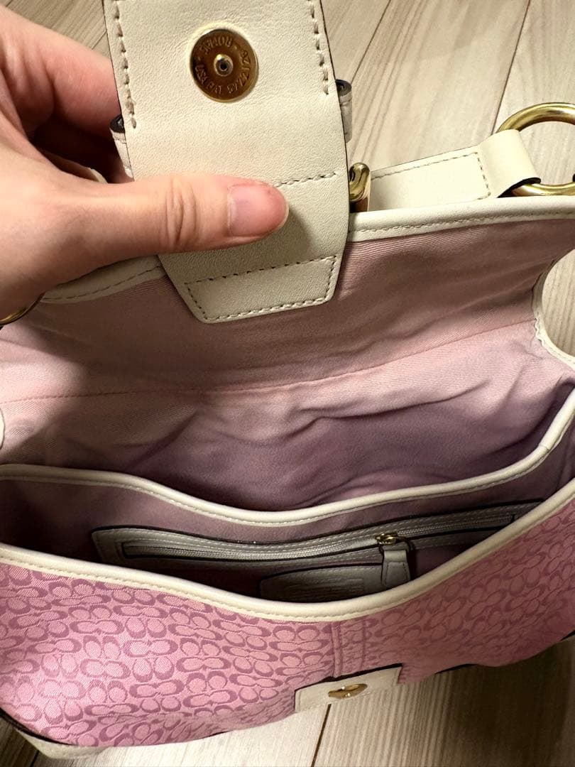 【coach】コーチ•シグネチャーショルダーバッグ　K04J-6845