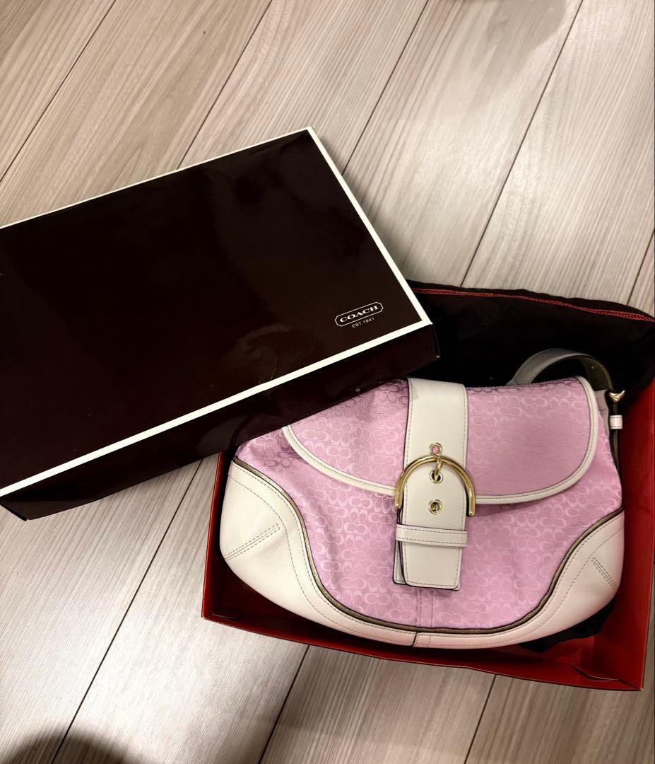 【coach】コーチ•シグネチャーショルダーバッグ　K04J-6845