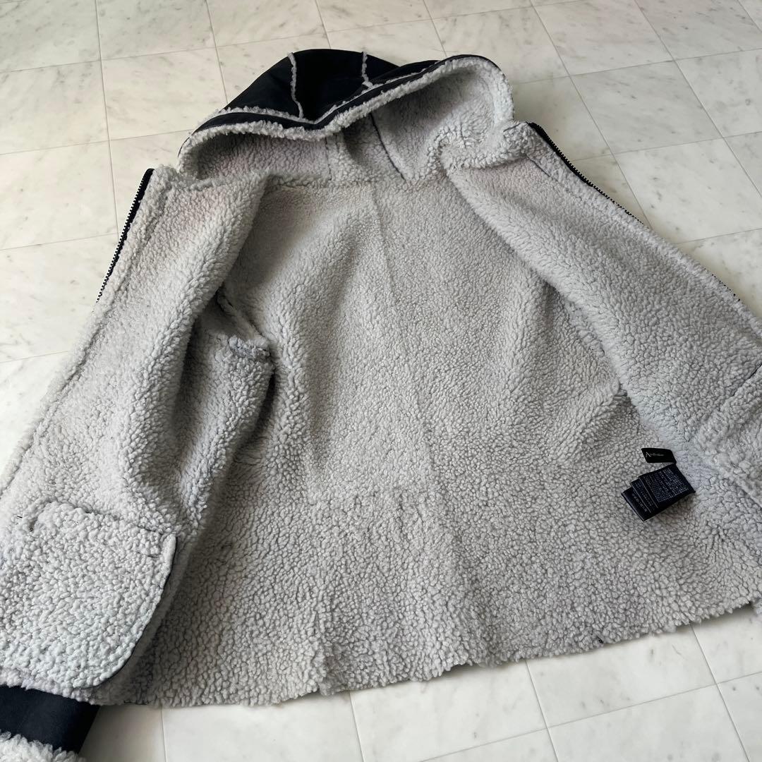 美品♡ダーマコレクション ムートン 羊革 ラムレザー ジャケット コート L