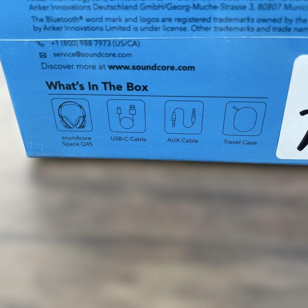 261452 Soundcore SPACE Q45 ワイヤレスヘッドフォン