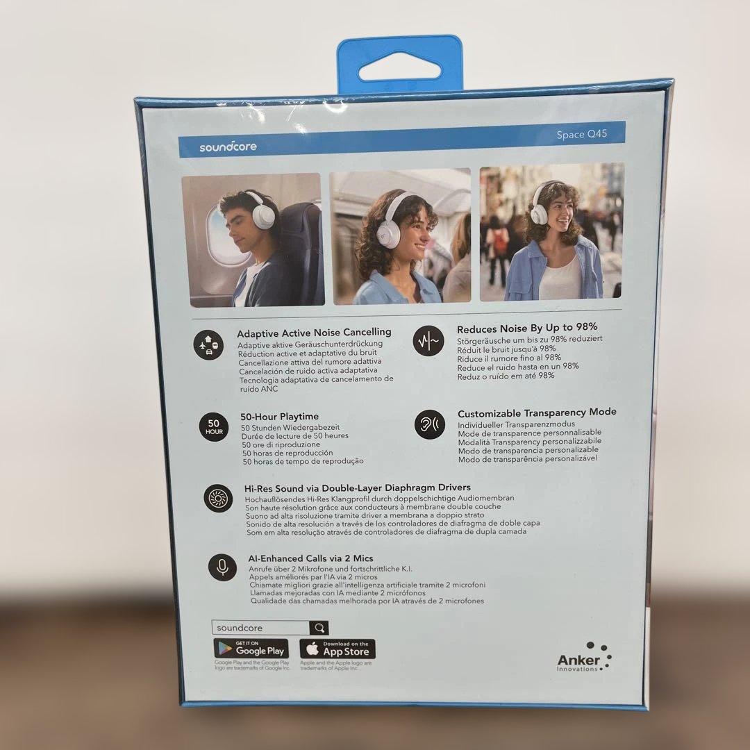 261452 Soundcore SPACE Q45 ワイヤレスヘッドフォン