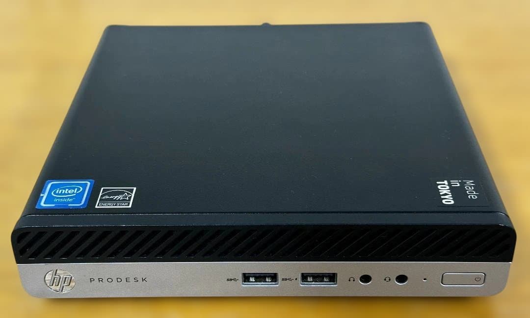 HP ProDesk 400 G4 DM （i5、8GB、SSD 256GB）